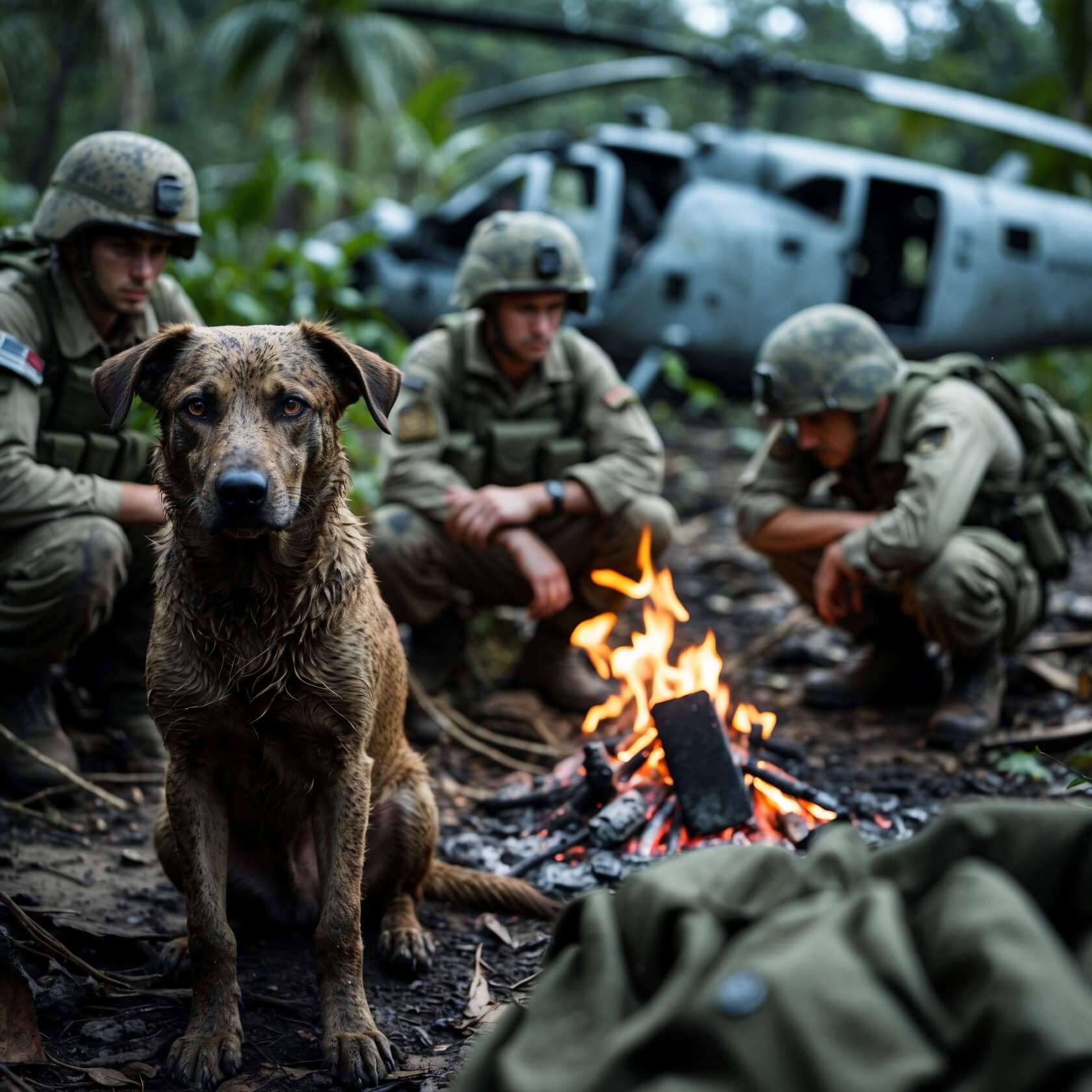 When the Mission Failed and the Helicopter Went Down, Only K9 Odin Kept the Survivors Alive