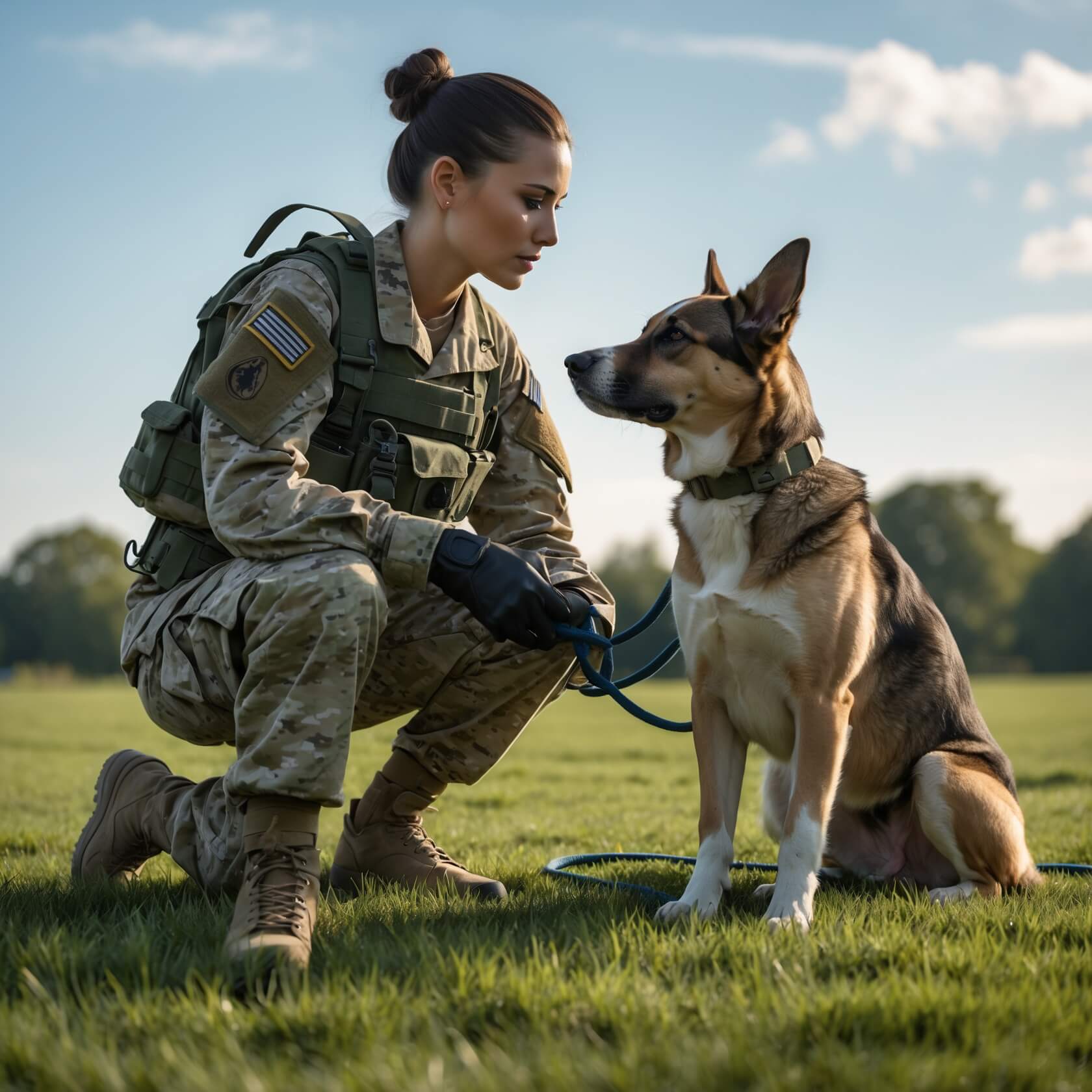 She Was Just Supposed to Train Them: How K9 Trainer Emily Fell in Love With a Dog That Refused to Leave Her Side