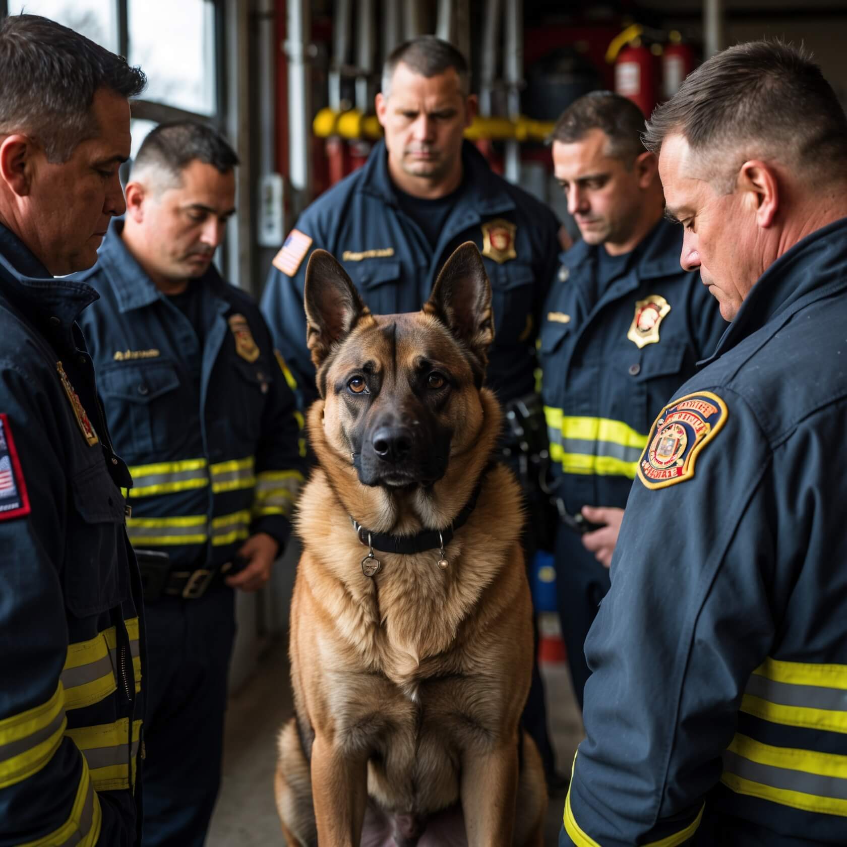 Buster’s Last Call: The Firefighter’s K9 Who Retired but Was Never Forgotten