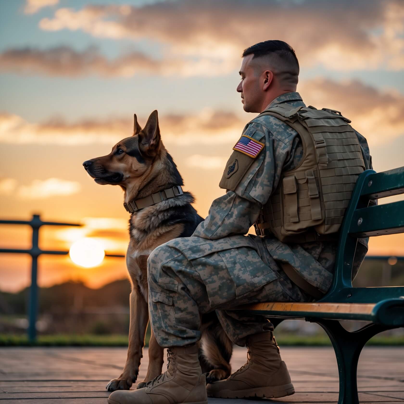 Tango’s Triumph: A K9 Who Retired But Was Forever Remembered as a Soldier’s Best Friend