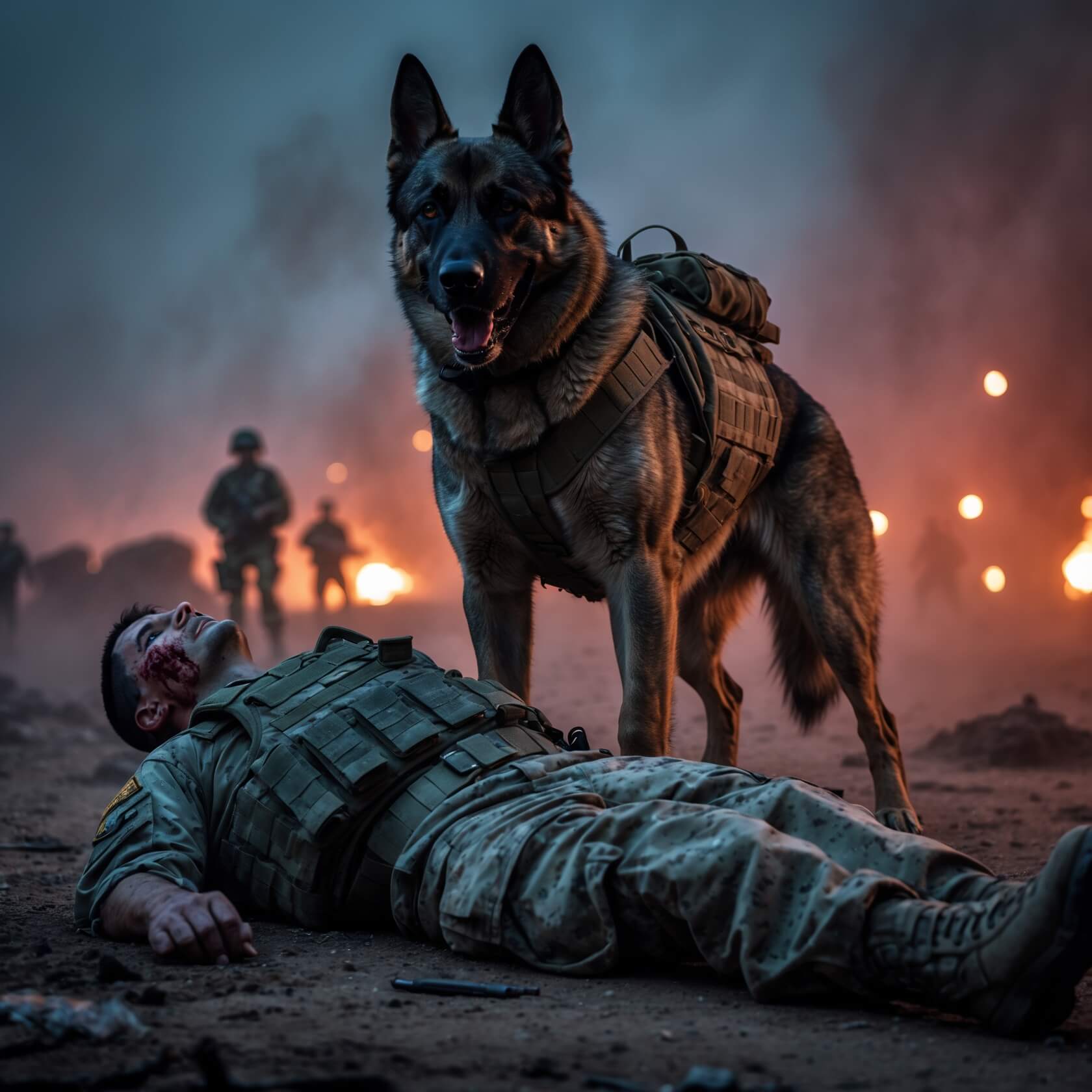 A Silent Protector: The Unbreakable Bond Between a Soldier and His Dog Who Chose Loyalty Over Survival in the Heat of War